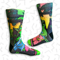 Gecko Beach Party Socks
