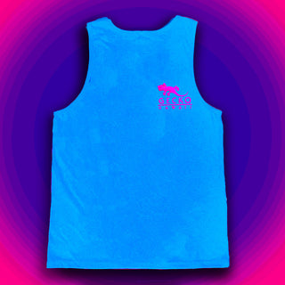 Gecko Vinyl - Neon Blue Tank