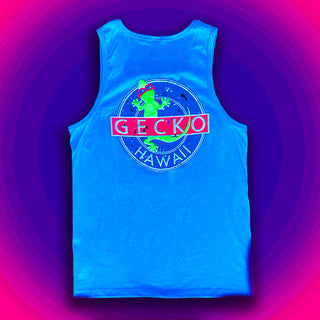 Gecko Vinyl - Neon Blue Tank