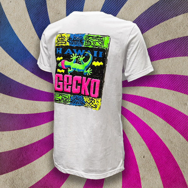 Gecko Bootleg Tee #1: Hawaii Gecko