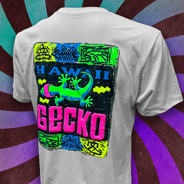 Gecko Bootleg Tee #1: Hawaii Gecko