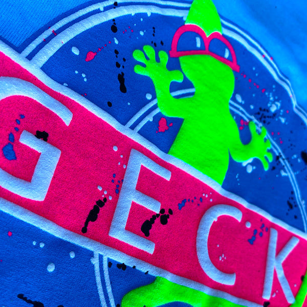 Gecko Vinyl - Neon Blue Tank